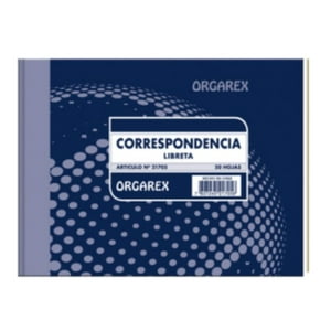 Libreta Correspondencia 50 Hojas Orgarex