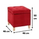 thumbnail image 2 of Pouf Baúl Rucato Sandia Altea 46x46x50 cm, 2 of 3