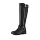 thumbnail image 1 of Bota DREAM PAIRS hasta la rodilla con tacón grueso negro y cierre, 1 of 8