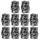 thumbnail image 5 of 10 cuentas de metal para cordón de paracord con agujero de 6 mm para hacer pulseras de doble cara., 5 of 8
