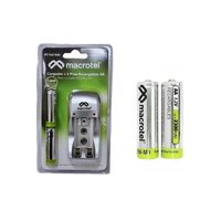 Philco - Cargador Para Pilas Aa, Aaa Y 9V Con 2 Pilas Aa Incluidas