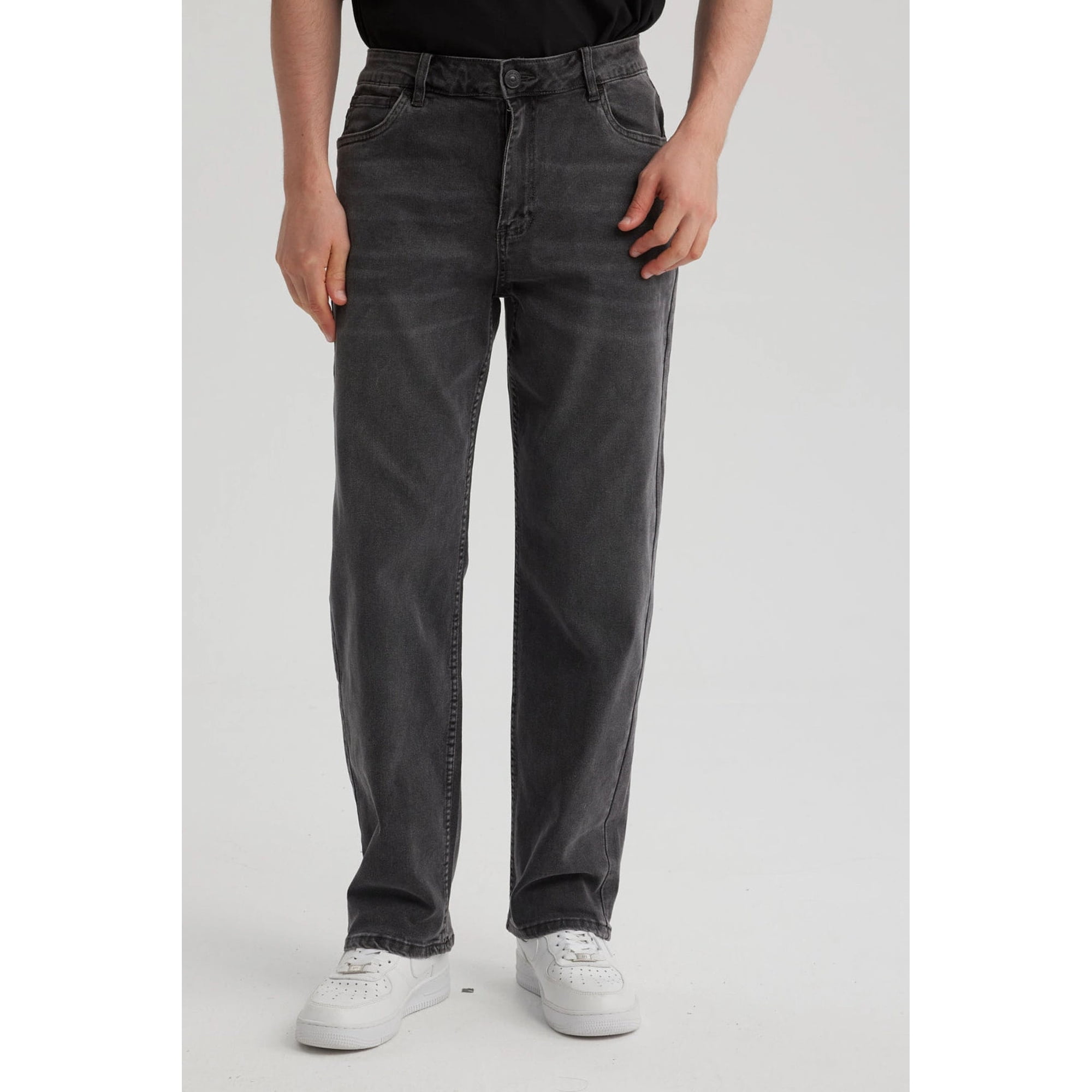 Fashionspark - Jeans Hombre Slim Clásico Gris