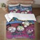 thumbnail image 1 of Invader Zim Face on print Soft Bed Set Lightweight 3 Pieces Bedding Sets for All Season Comforter Set Easy Care, 1 of 5