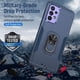 thumbnail image 4 of Para Samsung Galaxy A53 5G Funda con Soporte de Anillo Metálico de Rotación de 360° [Soporte Magnético para Auto] a Prueba de Golpes Resistente Protección de Cuerpo Completo de Alta Resistencia, 4 of 6