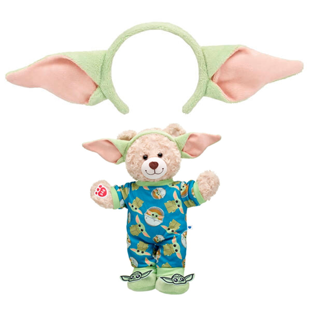 Build A Bear - Cintillo Orejas Baby Yoda Star Wars Build-a-bear