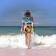 thumbnail image 2 of Supertato Toalla de playa de secado rápido con diseño temático, regalo para mujeres y niñas, ideal para cumpleaños, fans, amantes de la música, uso en la playa o al aire libre, 78 × 160 cm, 2 of 6