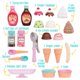 thumbnail image 2 of Set de helados Toy Food Battat Play Circle, 21 unidades, más de 3 años, 2 of 5