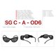 thumbnail image 2 of Gafas de Seguridad Cloudray Láser CO2 OD6+ Profesional, 2 of 7