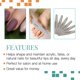 thumbnail image 3 of Lima de uñas Nail Tek The Finisher, grano 240/400, 6 unidades, 3 of 7