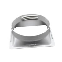 Magideal - Acoplador De Manguera De Pvc De 5,9 Pulgadas Desmontaje Conveniente Para Aire Portátil Acoplador Fácil De Instalar Interfaz De Conducto De Esca