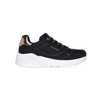 Zapatillas Urbanas Skechers Uno Lite Infantil | 310384L-Blk - Talla 36