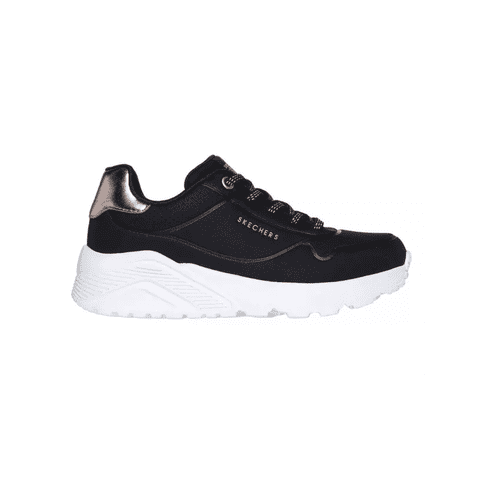 Zapatillas Urbanas Skechers Uno Lite Infantil | 310384L-Blk - Talla 36