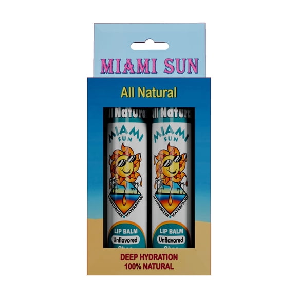 Set Bálsamo Labial Miami Sun 2 Unidades