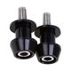 thumbnail image 3 of 2pcs 8mm universal de la motocicleta cnc swing brazo slider carretes negro, 3 of 5
