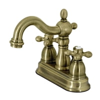 Grifo De Baño Kingston Brass Kb1603Ax De Latón Envejecido