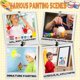 thumbnail image 5 of Set de pintura DUA MAIGA 280 unidades de acrílico lavable para niños con pinceles, 5 of 7