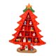 thumbnail image 1 of Decoraciones Para árboles De Navidad Con Compartimentos Madera 3D Para Chimeneas Kids Big Grid Red, 1 of 5