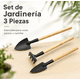 thumbnail image 2 of Mini Kit herramientas Jardinería Huerto 3 Piezas Pala - Palín - Rastrillo, 2 of 7