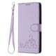 thumbnail image 1 of Funda tipo cartera FOXDOCK para Google pixel 5 con soporte, ranuras, RFID, diseño de gato, 1 of 5