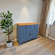 thumbnail image 2 of Aparador Buffet "Essential" Mueble de Madera Artesanal - Azúl Marino - 100x40x90 cm, 2 of 3