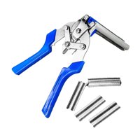 Magideal - Subgadora De Fijación De Alicates De Anillo, Carpeta De Paloma De Jaula De Aluminía De Fijación De Jaulas Para El Equipo De Reparación De Jaulas De