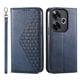 thumbnail image 1 of Funda Flip FOXDOCK para Xiaomi Redmi Turbo 3 5G , Estilo Billetera con Diseño Rombo, Correa de Mano y Soporte, Uso Diario, 1 of 6