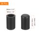 thumbnail image 2 of Uxcell 38Pack Tapas para Patas de Silla, 6mm (1/4 Pulgada) Protectores de Suelo para Patas de Silla Antideslizantes Sin Marcas, Negro, 2 of 6