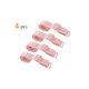 thumbnail image 2 of Tirantes de Sujetador para Mujer INSPIRE CHIC 2 Pares 10/12/15/18/20mm de Ancho Correas Elásticas Ajustables para Hombro Coral Claro-Patrón de Flores-18mm, 2 of 5