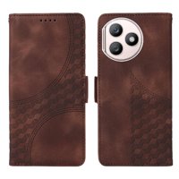 Carcasa Foxdock Honor X50I De Cuero Pu, Diseño Acolchado Clásico, Protección Contra Caídas Y Rayones