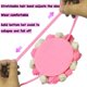 thumbnail image 3 of Sombrero de Cumpleaños para Perro POSAPET Rosa Reutilizable y Ajustable, 3 of 5