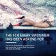 thumbnail image 2 of Aleta de entrenamiento de natación Speedo Switchblade de goma, color negro y rojo, 2 of 8