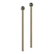 thumbnail image 2 of 2 piezas Glockenspiel mazo vibráfono mazos principiantes mazo de xilófono palo de percusión para Marimba percusión bloque de madera , cabeza corta y cabeza corta y redonda, 2 of 5