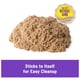 thumbnail image 4 of Play Sand Kinetic Sand, 5 kg, color marrón totalmente natural para niños, 4 of 9