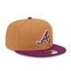 thumbnail image 2 of Jockey Gorra New Era 9Fifty 2-Tone Mlb Atlanta Braves Light Blue/Purple, 2 of 6