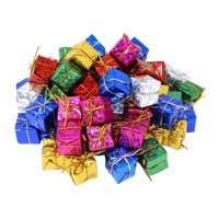 Magideal - Caja De Regalo De 120 Piezas De Adornos Colgantes Para Árbol De Navidad, Decoraciones Colgantes Para Árbol De Navidad, Decoración Navideña Para La Cel 25 Cm