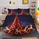 thumbnail image 1 of Christmas Gifts Tree Santa Claus Decor Quilt Duvet Cover Set 3-Piece Bedding Set, 1 of 5