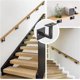 thumbnail image 2 of Soporte Pasamanos De Escalera Ajustable Metálico Negro, 2 of 7