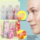 thumbnail image 3 of Brillo labial HJXUQIME 6 unidades con diseño de bola giratoria estilo macaron, 3 of 7