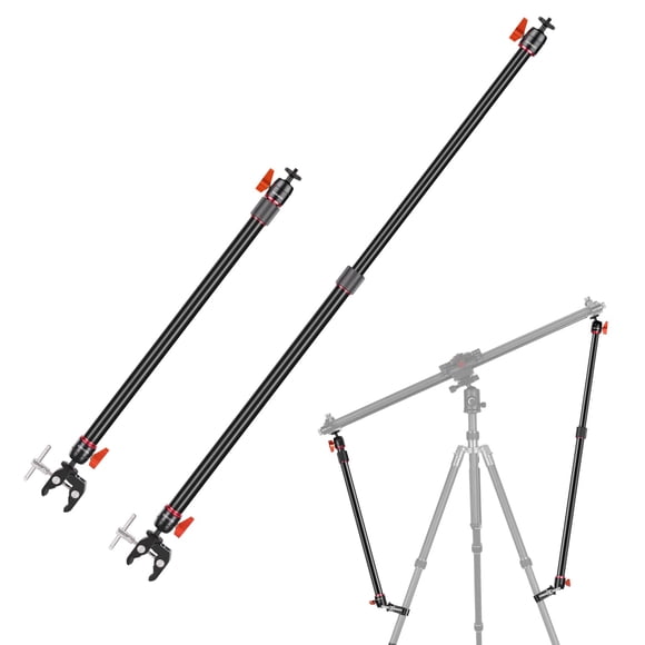 Estabilizador Neewer para brazo de soporte deslizante para cámara, paquete de 2 unidades, aluminio