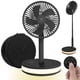 thumbnail image 1 of Ventilador portátil inalámbrico VENTY, batería de 16000 mAh con mando a distancia, color negro, 1 of 7