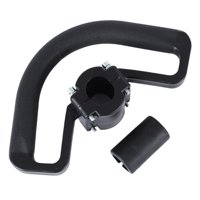 Magideal - Mochila Con Mango De Bucle Para Cortacésped, Manillar Con Funda De Goma, Fácil De Instalar, Accesorio De 8,6X4,7 Pulgadas, Agarre Ergonómico Universal Negro