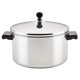 thumbnail image 1 of Stockpot Farberware Classic de acero inoxidable de 6 litros con tapa plateada, 1 of 6