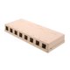thumbnail image 1 of Caja De Montaje Superficial ® De 8 Puertos Para Jack Keystone Ethernet, 1 of 8