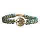 thumbnail image 1 of Brazalete jaspe árbol de la vida Turquesa, 1 of 3