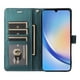 thumbnail image 5 of FOXDOCK Funda tipo Cartera para Samsung Galaxy A34 5G – Cubierta de Cuero PU con Múltiples Ranuras, Bolsillo para Efectivo y Correa de Muñeca, 5 of 6