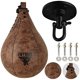 thumbnail image 1 of Bolsa de boxeo FISTRAGE Speed Ball de piel para artes marciales mixtas, muay thai, entrenamiento, pu, 1 of 9