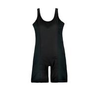 Samia - Traje De Baño Deportivo Pierna Larga Negro S