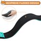 thumbnail image 4 of Collar reflectante PWOD para perro, color verde azulado, acolchado de neopreno, ajustable, talla M, 4 of 6