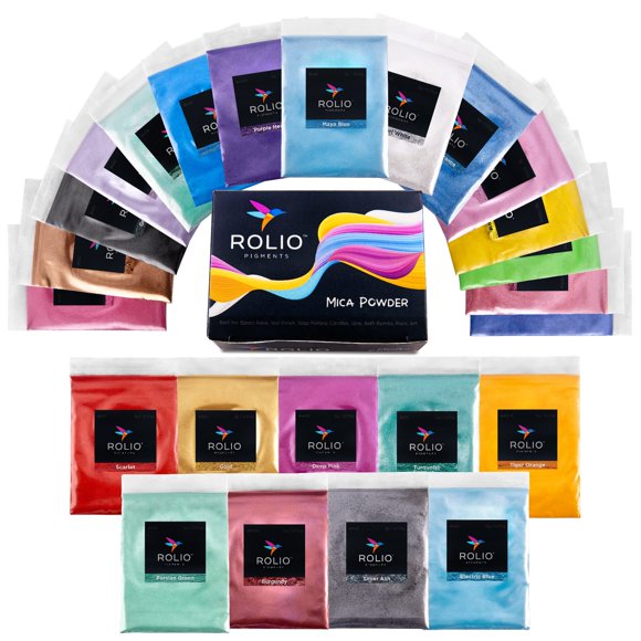Conjunto Original de Polvo de Mica Rolio 5 g – 24 Bolsas