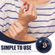 thumbnail image 3 of Chinese Health Stress Enamel Tai Relieve Meditation Ball Baoding Ball Exercise Massage Ball Stress Relieve Hand Exercise Ball, 3 of 3